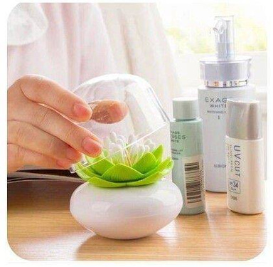 Pojemnik na pałeczki i wykałaczki Lotos - zielony