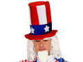 Kapelusz Mr. Ameryka USA - 1 szt.