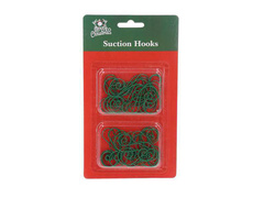 Haczyki metalowe zielone do ozdób - ok. 40 szt.