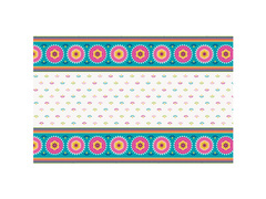Obrus Boho Fiesta - 137 x 213 cm - 1 szt.