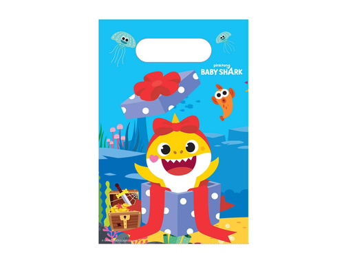 Torebki prezentowe Baby Shark - 8 szt.