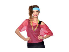 Koszulka kabaretka różowa - 1 szt.