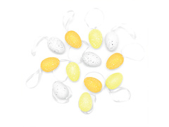 Dekoracja Wisząca Pisanki - 12 szt.