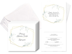 Zaproszenia na I Komunię Świętą - 6 szt.