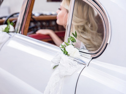 Dekoracja bieżnik koronkowy - 9 m - 1 szt.