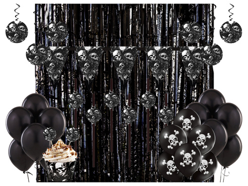 Zestaw Upiorne Czaszki - 82 elementów