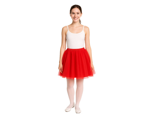 Spódniczka Tutu - czerwona - 40 cm - 1 szt