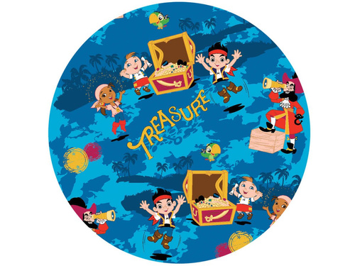 Dekoracyjny opłatek tortowy Jake i Piraci z Nibylandii - 20 cm