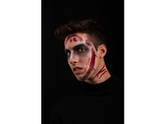 Samoprzylepne naklejki na twarz Rany - 1 op.