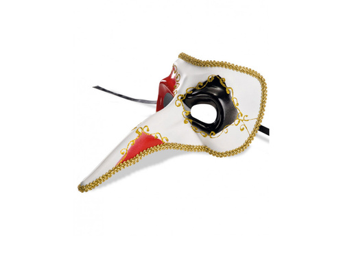 Maska karnawałowa z długim nosem