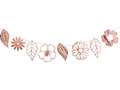 Girlanda kwiatowa różowe złoto - 1 szt.