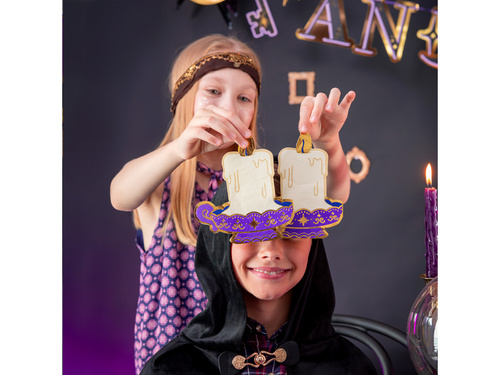 Serwetki halloweenowe Świeczka - 14,2 x 16,5 cm - 10 szt.