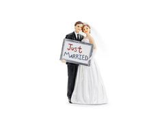 Figurka Młoda Para Just Married - 14,5 cm