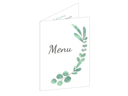 Weselne menu z eukaliptusem - 4 szt.