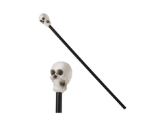 Laska z czaszką - 80 cm