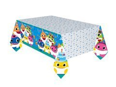 Obrus urodzinowy Baby Shark - 120 x 180 cm - 1 szt.