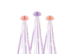 Dekoracja wisząca Meduza - 3 szt.