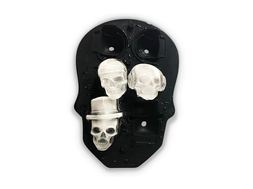 Foremka na lód i czekoladę z lejkiem - Czacha