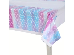 Obrus urodzinowy Syrenka - 108 x 180 cm - 1 szt.
