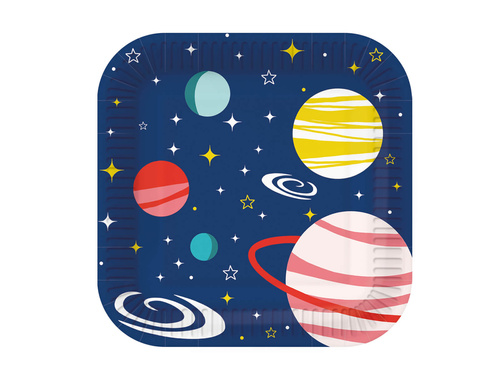 Talerzyki papierowe Kosmos - 23 cm - 8 szt.