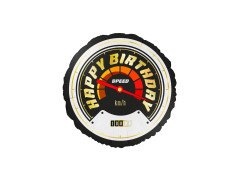 Balon foliowy Happy Birthday - 45 cm - 1 szt.