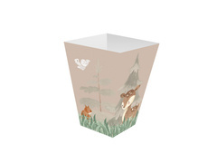 Pudełka na popcorn Leśne Zwierzątka - 6 szt.