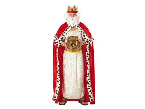 Kostium Król czerwony dla mężczyzny