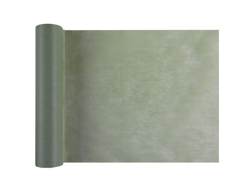 Dekoracja bieżnik z włókniny na stół - eukaliptusowy - 30 cm x 10 m - 1 szt.