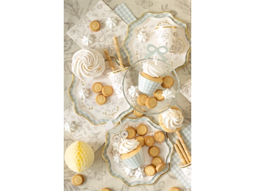 Serwetki papierowe Kwiaty - 33 x 33 cm - 12 szt.