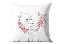 Poszewka personalizowana na dzień babci - 1 szt.