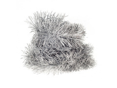 Łańcuch choinkowy girlanda srebrna - 200 x 7 cm - 1 szt.