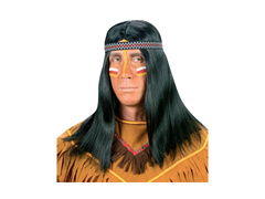 Peruka Indianina z opaską