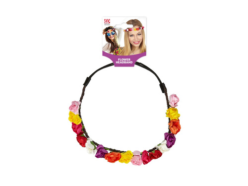 Wielokolorowa opaska kwiatowa