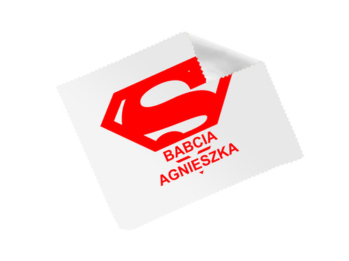 Ściereczka do okularów z imieniem na dzień babci - 1 szt.