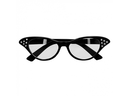 Okulary w stylu lat 50-tych - 1 szt.