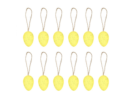 Dekoracja Wisząca Pisanki - 12 szt.