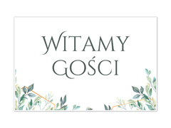 Plakat Weselny - 90x60 cm