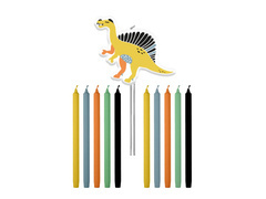 Zestaw świeczek Dinozaury - 11 szt.