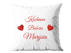 Poszewka personalizowana na dzień babci - 1 szt.