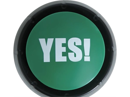 Przycisk Yes! No! do quizów - 2 szt.