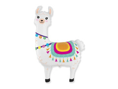 Balon foliowy Lama - 93 x 67 cm - 1 szt.