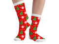 Świąteczne skarpetki dla dorosłych Choinka - 1 para