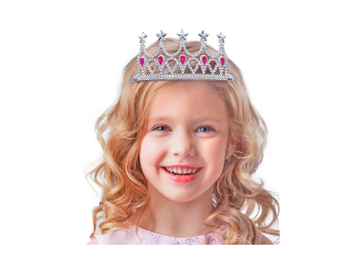 Srebrna tara z klejnotami