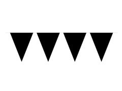 Baner flagi czarne - 3 m - 1 szt.