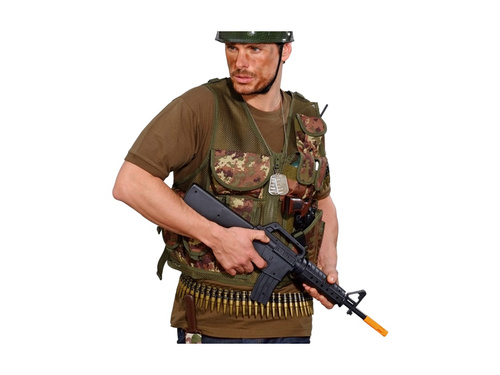 Realistyczny pas z nabojami na biodra