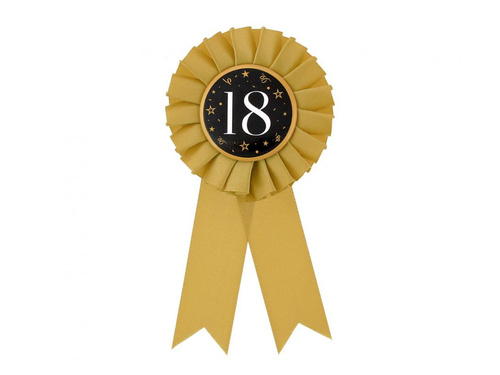 Kotylion 18 złoty - 1 szt.