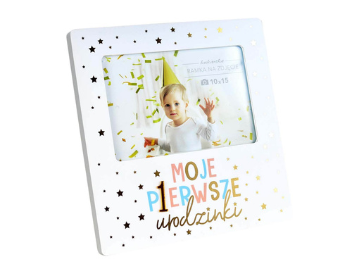 Ramka na zdjęcie Moje pierwsze urodzinki - 1 szt.