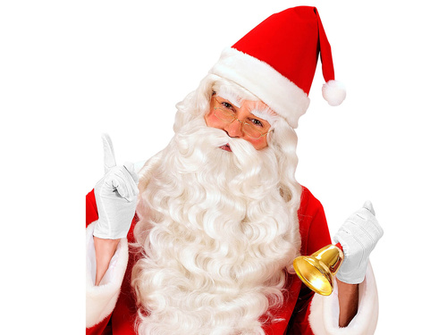 Rękawiczki karnawałowe białe krótkie