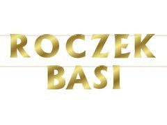 Baner Personalizowany złoty - 20 liter