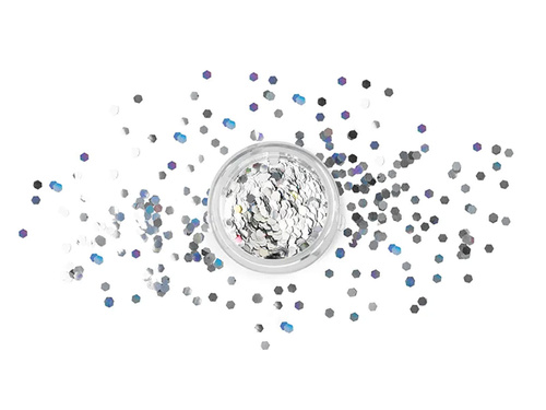 Brokat do twarzy i ciała holograficzny - 3 g